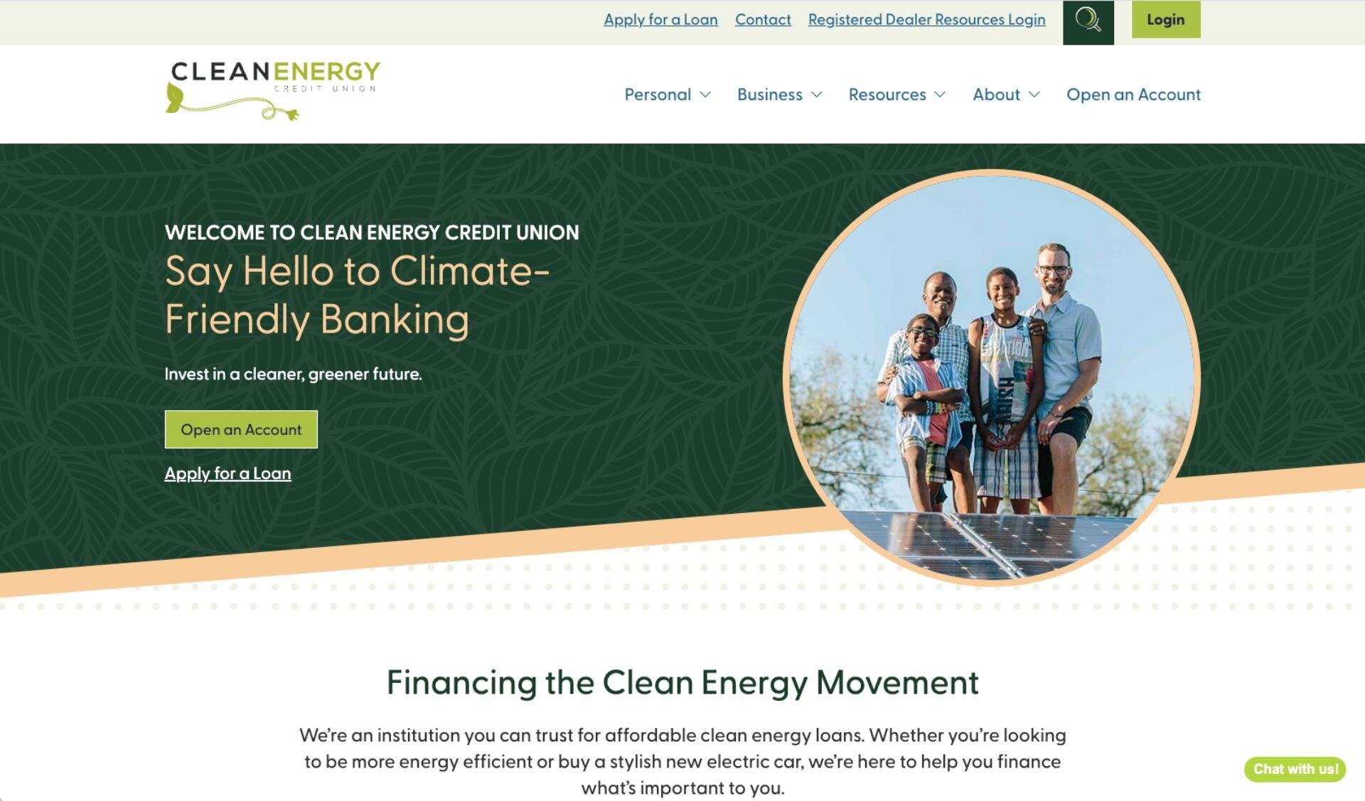 Clean Energy CU Homepage