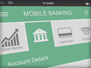 mobile banking screenshot