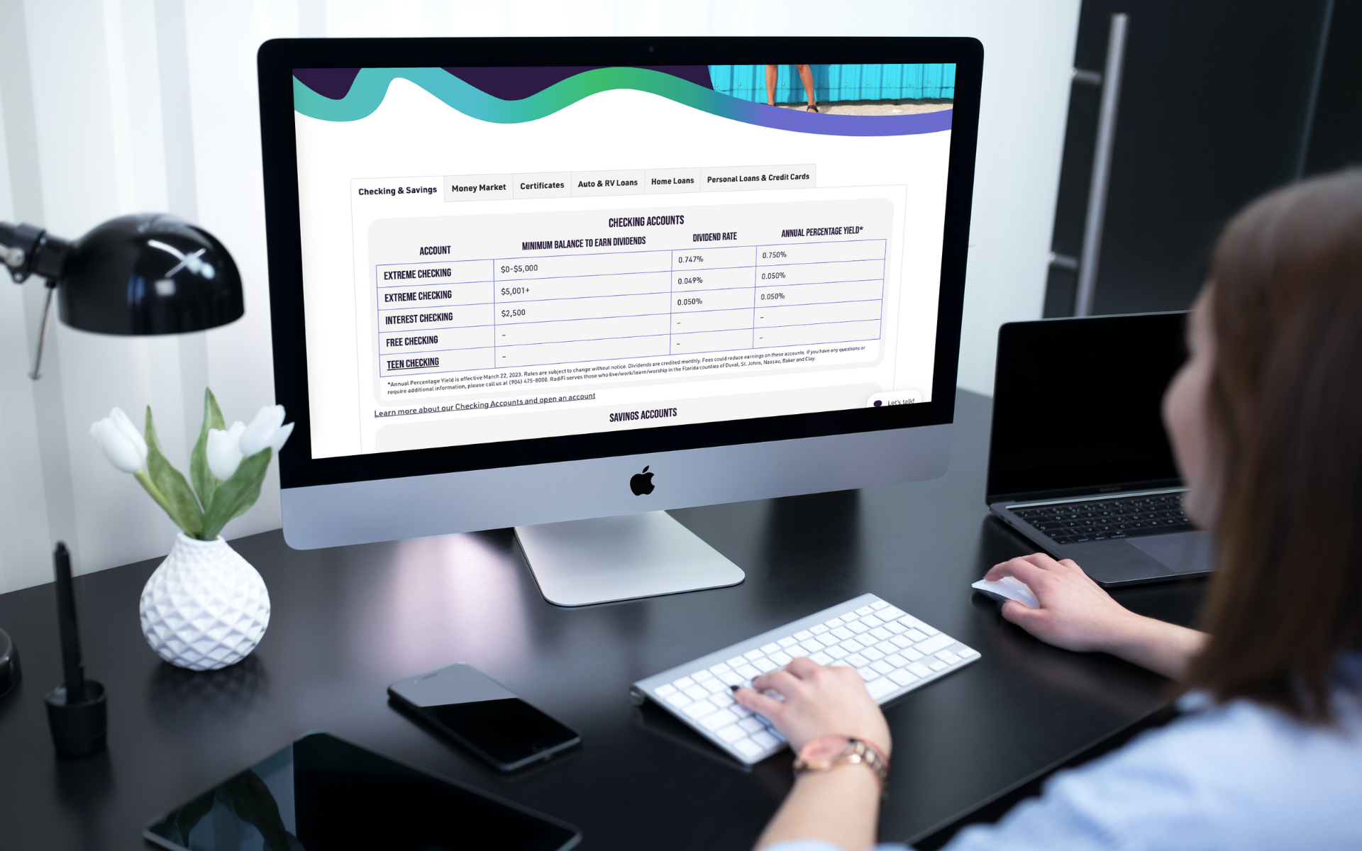 RadiFi Website Rate Table